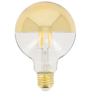 Comparateur de prix : Ampoule LED G95 - XANLITE - Culot E27 - 8W - Blanc chaud
