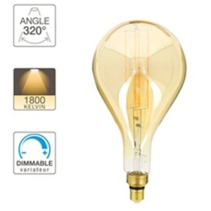 Ampoule LED Giant - XANLITE - G200 - 8W - E27 - Blanc chaudVendu parcdiscount