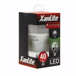 Ampoule LED A60 - XANLITE - avec batterie intégrée - Blanc chaud - 6W ... pas cher