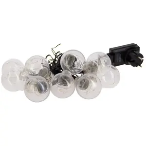 Xanlite Guirlande led rvb, x10 ampoules, 5m Extensible, Transfo InclusVendu paramazon