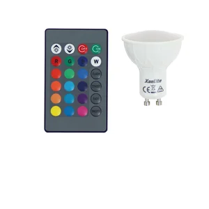 Comparateur de prix : Xanlite Ampoule LED spot - cuLot GU10 - blanc et multi-color