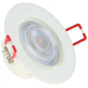 Comparateur de prix : Xanlite - Spot led intégré Orientable - 345 lumens - Blanc Chaud - SEL345