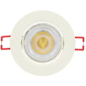 Xanlite - Yantec Spot LED intégré Orientable - 345 lumens - Blanc NeutreVendu parfnac