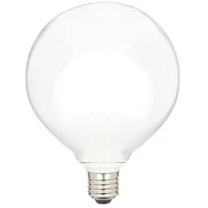 BUT Ampoule Filament LED G125 double verre Opaque, culot E27, 340 Lumens, 