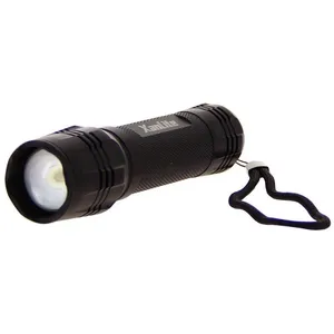Comparateur de prix : XANLITE Lampe Torche LED Métallique, x3 Modes d'Eclairage, 600 Lumens, Piles Incluses