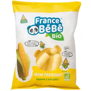 France Bébé Nutrition Mon Craquant Maïs Nature +7m Bio 20g pas cher