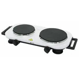 BLACKPEAR BHP 002 Plaque de cuisson - 2 feux - 2250 W - Blanc pas cher