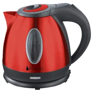 Bouilloire sans fil inox rouge 1. 2l blackpear pas cher