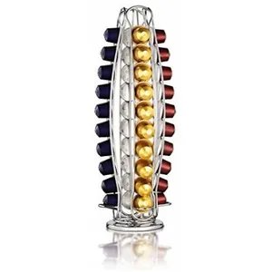 Comparateur de prix : Porte capsules rotatif (40 capsules) pour cafetière krups - XB300000