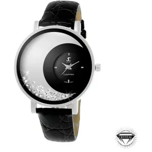 Montre femme  So Charm MF311-NOIR - Bracelet Cuir Noir