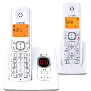 Téléphone fixe sans fil avec répondeur ALCATEL F530 VOICE DUO GREY pas cher