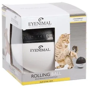 Comparateur de prix : EYENIMAL Rolling ball - Balle roulante automatique pour chiens et chats