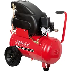 Ribimex Compresseur d'air 24 litres 2 CV PRCOMP2/24 RibitechVendu paroutiror