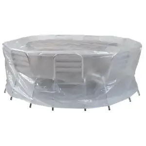 Comparateur de prix : Ribimex Ribitech Housse pour chaises et table ronde ou rectangle diam. 200xH 180mm