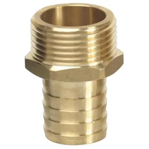 Comparateur de prix : Ribimex Raccord laiton droit cannelé Ø 19 mm