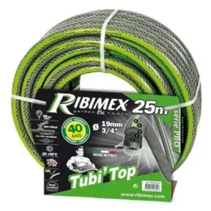 Comparateur de prix : Ribimex Tuyau D?arrosage Guipe Tricote Antivrille 5 Couches 25m Ribimex