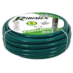 Comparateur de prix : Tuyau TUBIDRO guipe vert translucide 50m diam 19mm PRTG50V19 Ribiland
