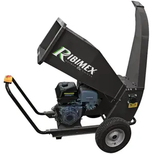 Ribimex - Broyeur végétaux thermique 13 hp, 420 cc, capacité 100 mm pas cher