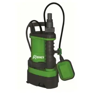 Comparateur de prix : RIBILAND Pompe vide-cave serpillère eaux claires/eaux chargées 750w prpvc7503x1
