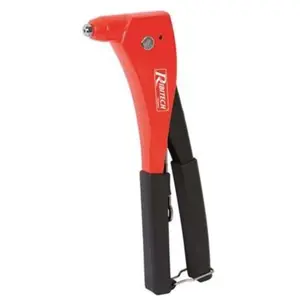 Comparateur de prix : Ribimex Pince a riveter professionnelle, 4 embouchures, 50 rivets