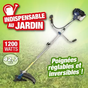 Ribimex Ribolla - Débroussailleuse thermique 42,7cc Motopro pas cher