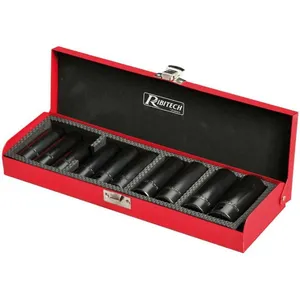 Comparateur de prix : Ribitech Clé à choc : Lot 10 Douilles 78mm