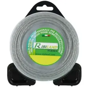 Comparateur de prix : Ribimex Ribiland Fil pour débroussailleuse torsadé, âme aluminium - Ribiland