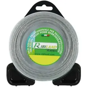 Comparateur de prix : Ribiland Fil carré torsadé ame alu pour debroussailleuse Ribiland - 3 mm