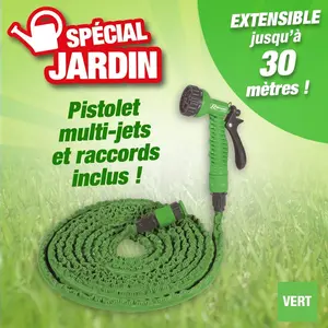 Comparateur de prix : Ribimex Tuyau extensible 30 m