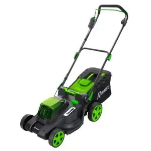 Ribimex Tondeuse à gazon à batterie R-BAT20 40v (2x20v) 440mm sans batterie ni... pas cher