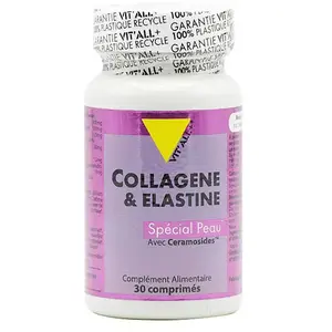 Comparateur de prix : Vit'all+ Collagène & Élastine 30 comprimés