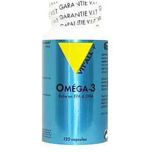 Comparateur de prix : Vit'all+ Oméga 3 120 capsules