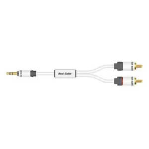 Real Cable JRCA-1/1M50 - Cble Jack 3.5 / 2RCA