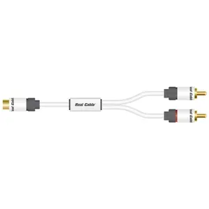 Comparateur de prix : Real Cable YRCA-1 / 0M20 - Adaptateur Y pour Subwoofer