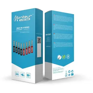 Comparateur de prix : Connecteur Real Cable B6020-2C-8 PCS contacts plaqués or jeu de 8