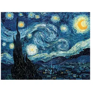 Puzzle 80 pièces NUIT ETOILEE Puzzle Michele Wilson Multicolore pas cher