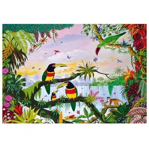 Puzzle - la jungle pas cher