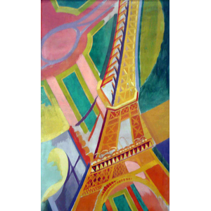 Puzzle Michèle Wilson Tour eiffel de delaunay pas cher