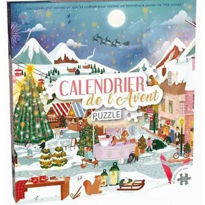 Comparateur de prix : Puzzle 1008 pièces Eeboo Calendrier de l'avent