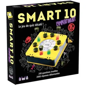 Comparateur de prix : Wilson Jeux - Jeu De Sociã©Tã© - Smart10 L'impertinent  - Multicolore