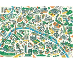Puzzle Michèle Wilson Paris labyrinthes pas cher