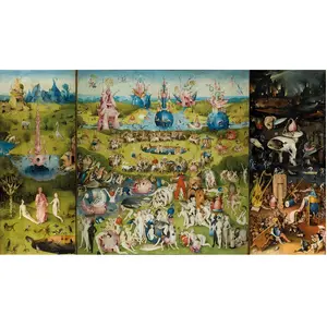 Puzzle Michèle Wilson Puzzle en Bois Découpé à la Main - Jardin Des Délices pas cher