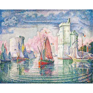 Puzzle en Bois D coup la Main - Entr e Du Port De La Rochelle pas cher