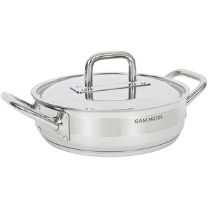 Gam'Hotel - Sautoir induction avec couvercle inox - D.28 cm T.U pas cher