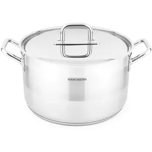 Gam'Hotel - Marmite induction avec couvercle inox - D.36 cm T.U