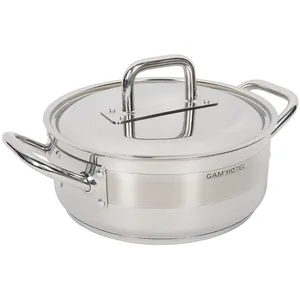Gam'Hotel - Faitout induction avec couvercle inox - D.32 cm T.U pas cher