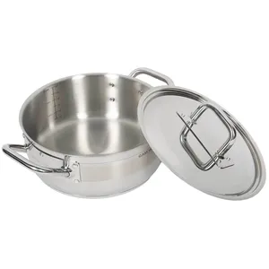 Gam'Hotel - Faitout induction inox avec couvercle gris - D.50 cm T.UVendu paramazon