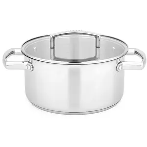 Fauchon - Faitout Signature induction argenté - 3L T.U