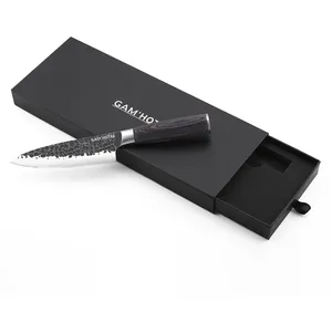 Gam'Hotel - Coffret couteau chef Rétro noir - D.29.5 cm T.U