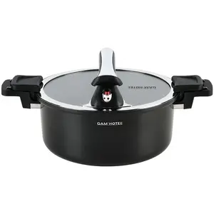 Gam'Hotel - Cuiseur noir - 28 cm OS pas cher